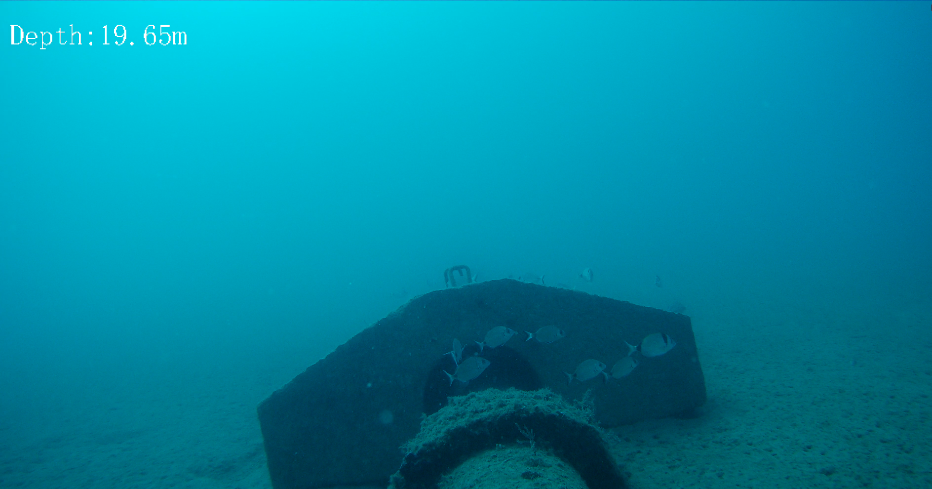 Snimak podmorskog ispusta Oktobar 2023.